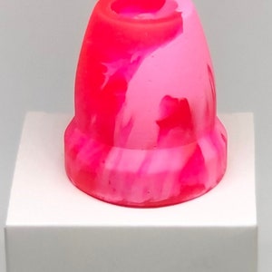 Attractive bright pink color, 3/4” Inch, custom handmade, unique, best gift. Replacement Cane Tip  Walking, Hiking Stick Tip, and Staff Tip.