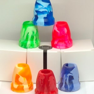 Choose from a rainbow of colors, 5/8” Inch, custom handmade, unique, best gift. Replacement Cane Tip  Walking, Hiking Stick, and Staff Tip.