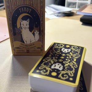 78 cartes de tarot de chat Règle de chats !