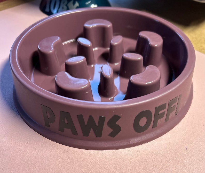 Slow Feeder for Dogs. Personalised & Choice of 2 Colours Etsy UK