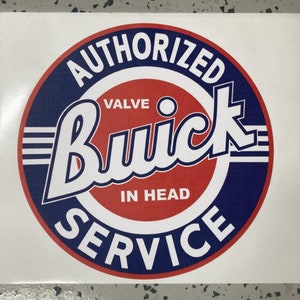 Buick Service Floor / Wall Decal Large