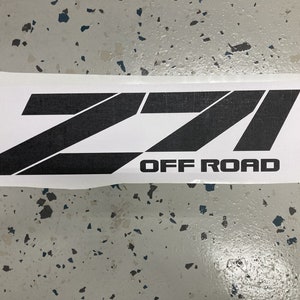 Chevy Z71 Floor / Wall Decal