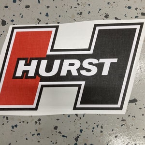 Hurst Floor / Wall Vinyl Decal