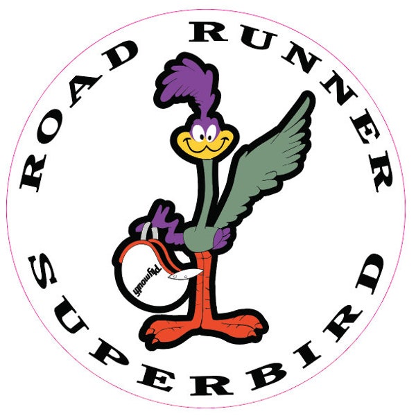Superbird Road Runner Sticker