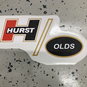 Hurst Olds Floor / Wall Decal