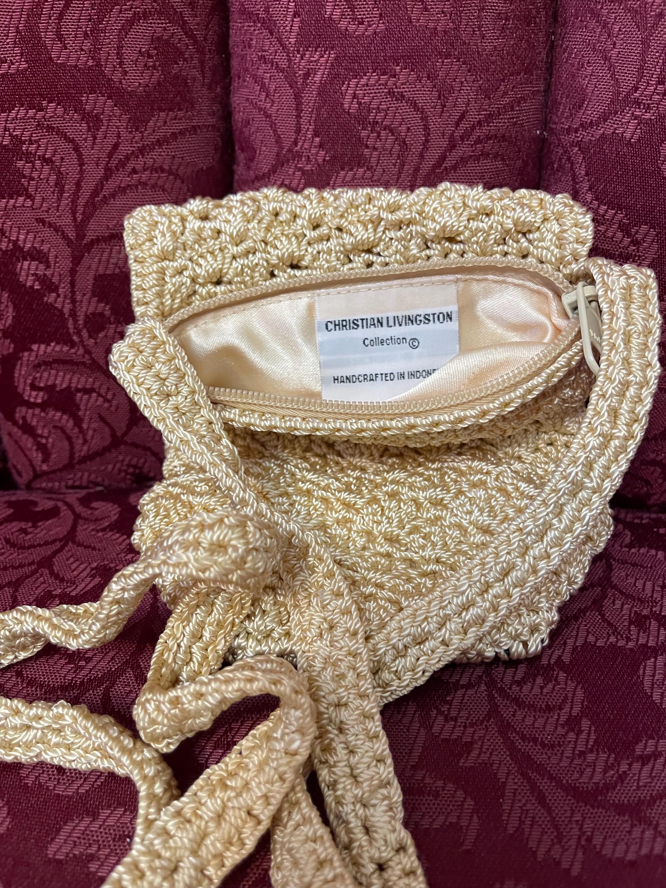 CHRISTIAN LIVINGSTON COLLECTION CROCHET BACKPACK/HANDBAG Is it cheaper to make it yourself? main image 3