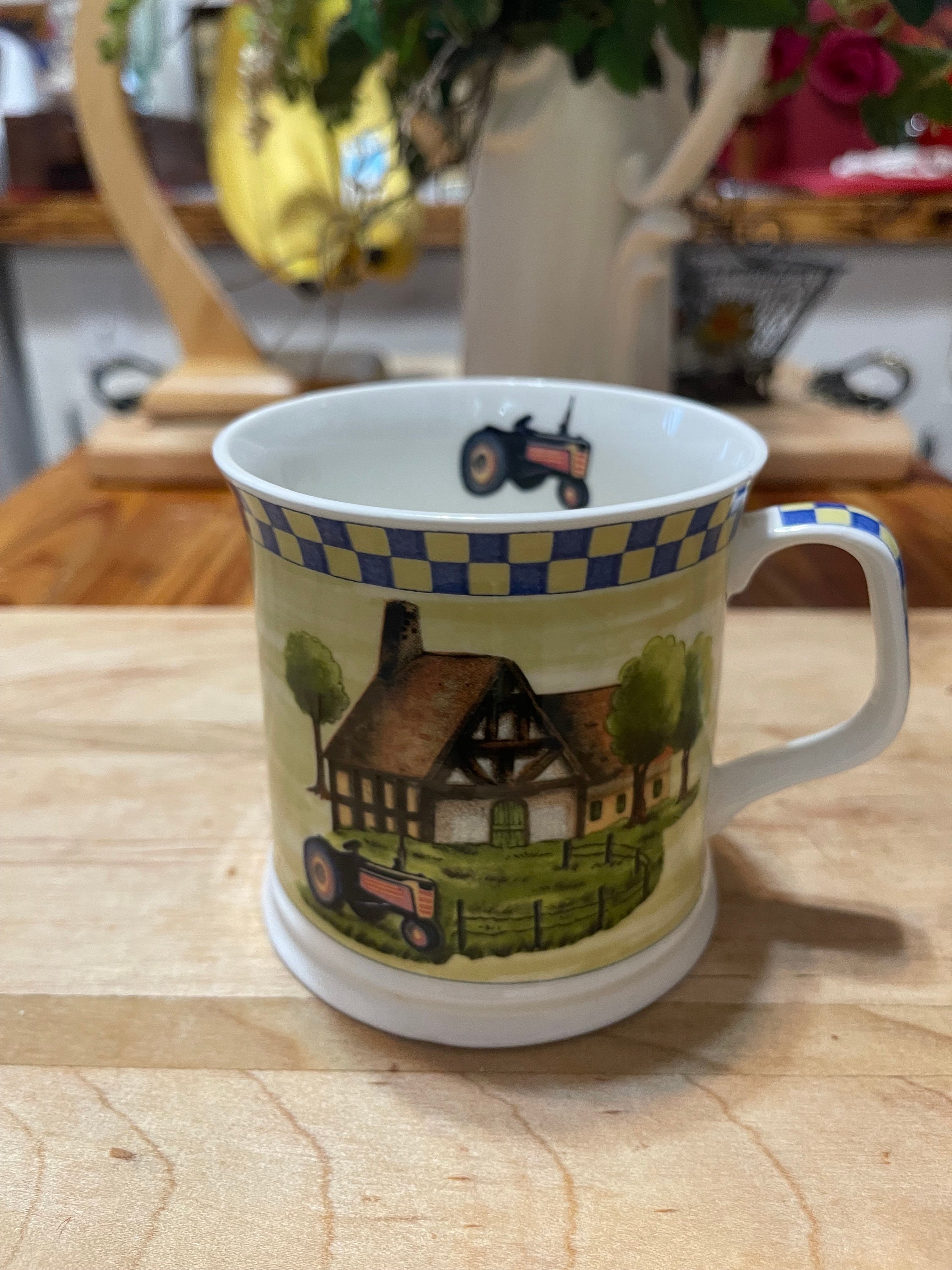 16 Oz Bone China Mug - Etsy