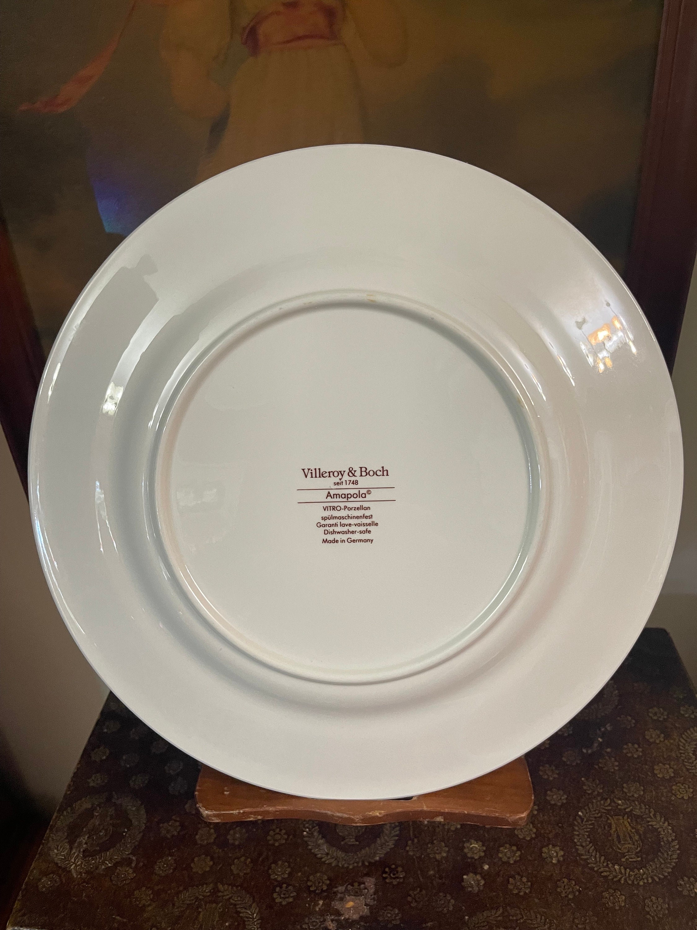 Vintage 1980 Villeroy & Boch Big 12 3/4”diameter Serving Plate
