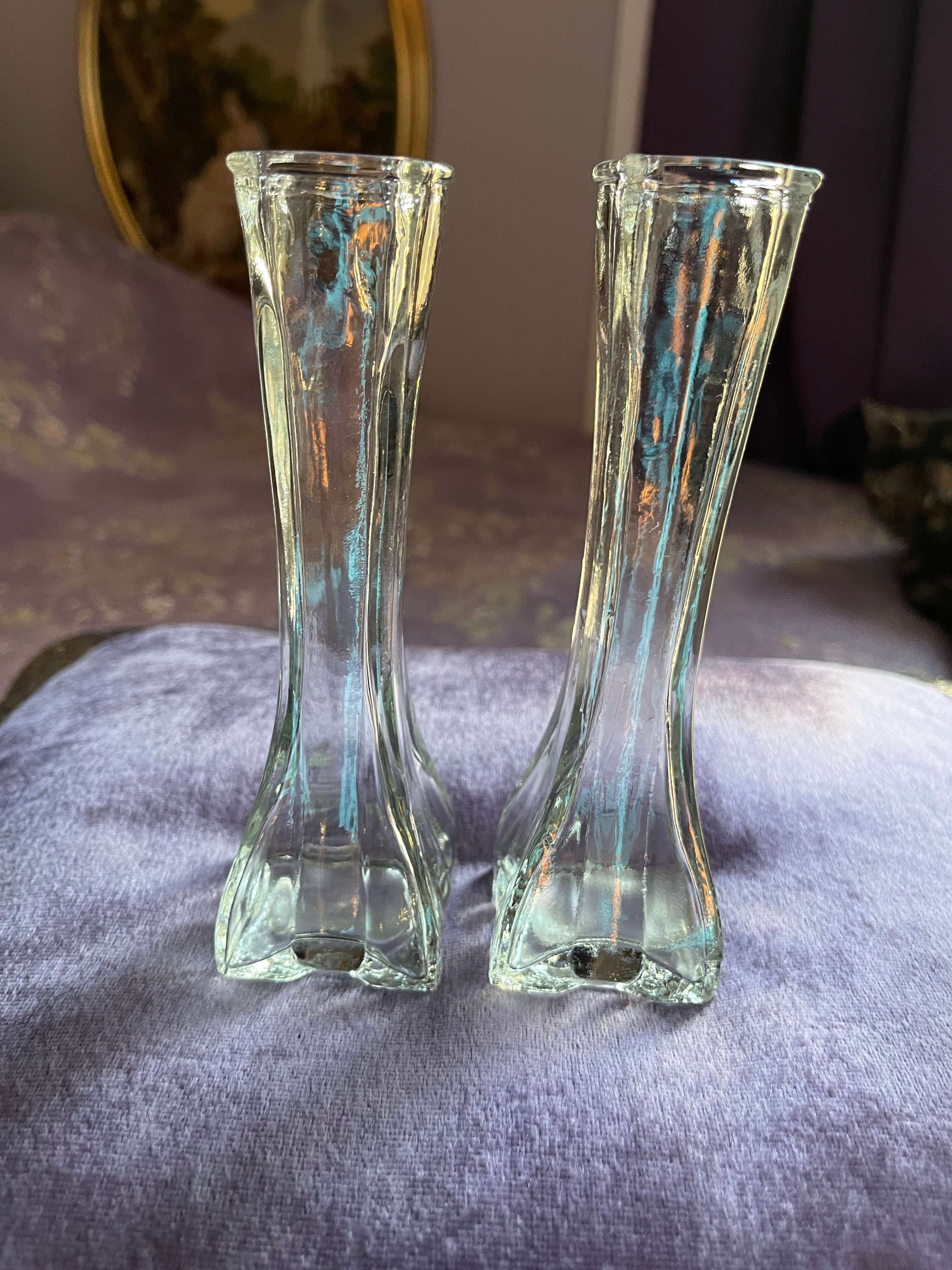 Vintage Europa Glass Bud Vase Vintage Europa Glass Bud Vase
