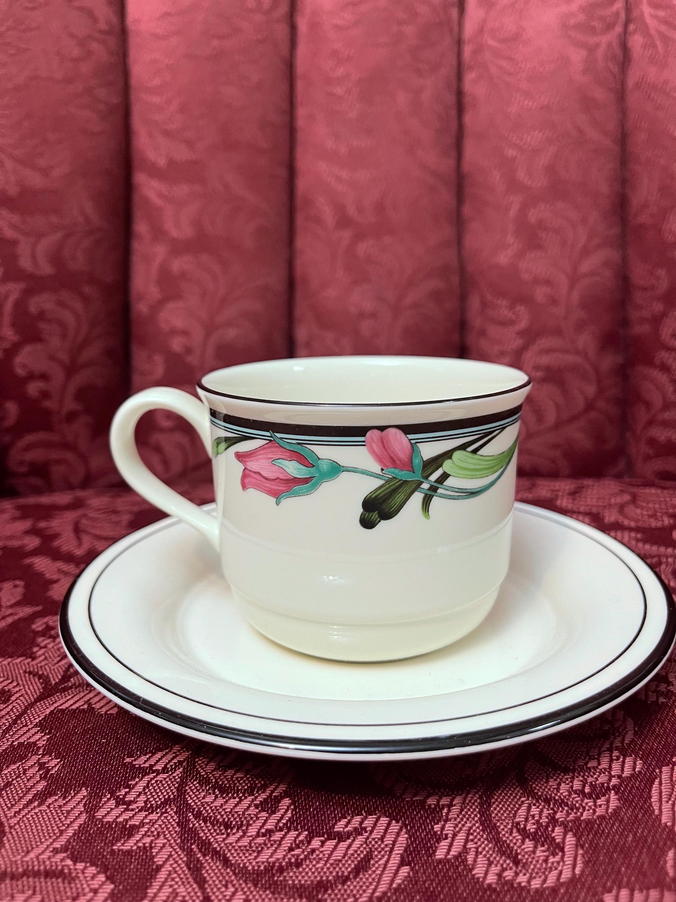 | Amazon.com アンティーク Lenox Lenox Teacup 2-piece Jewel Vintage Lenox 104291002 - 食器