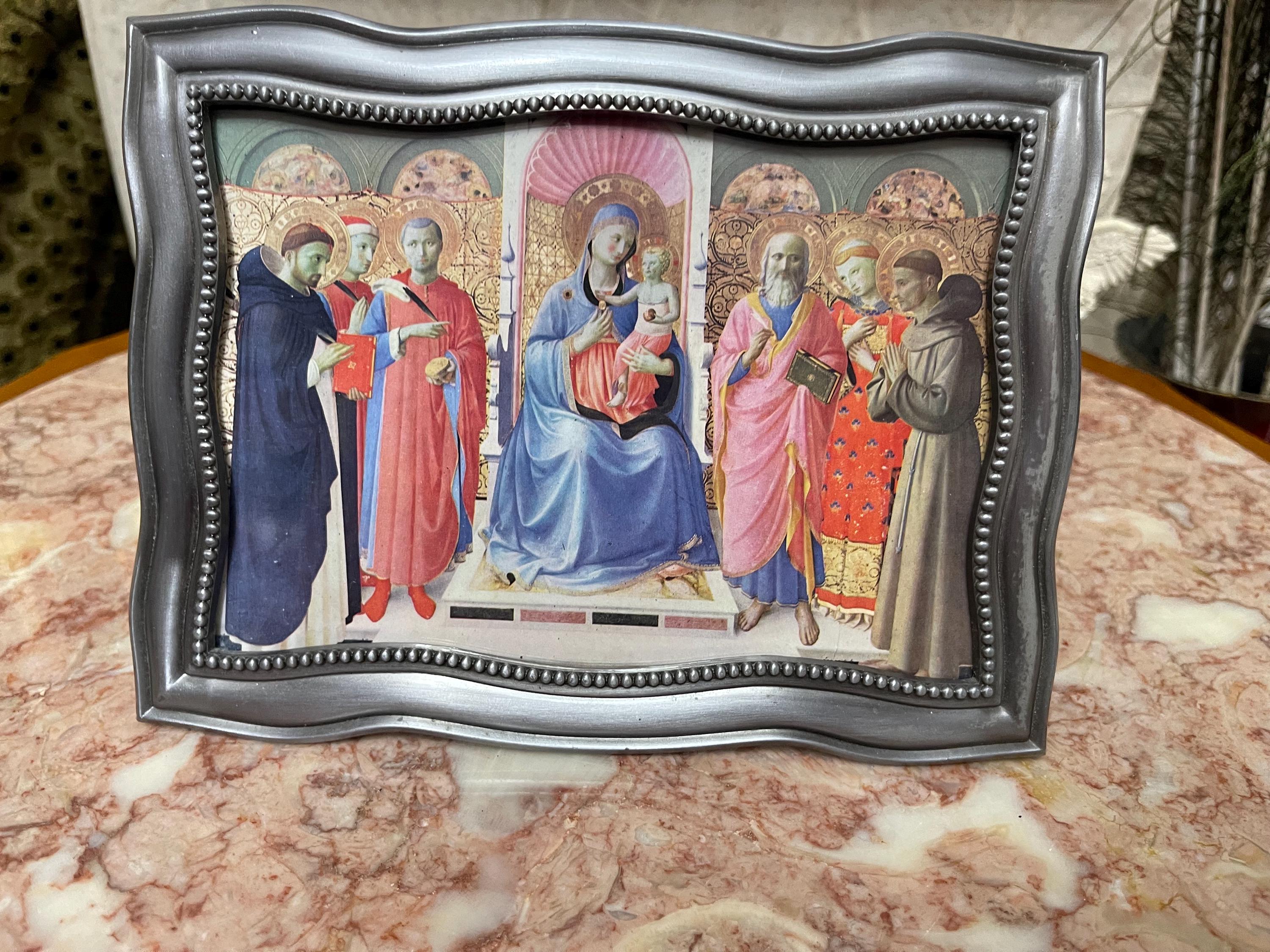 Vintage Silver Metal Photo/ Picture Frame 5”x 7” Image by FETCO Home