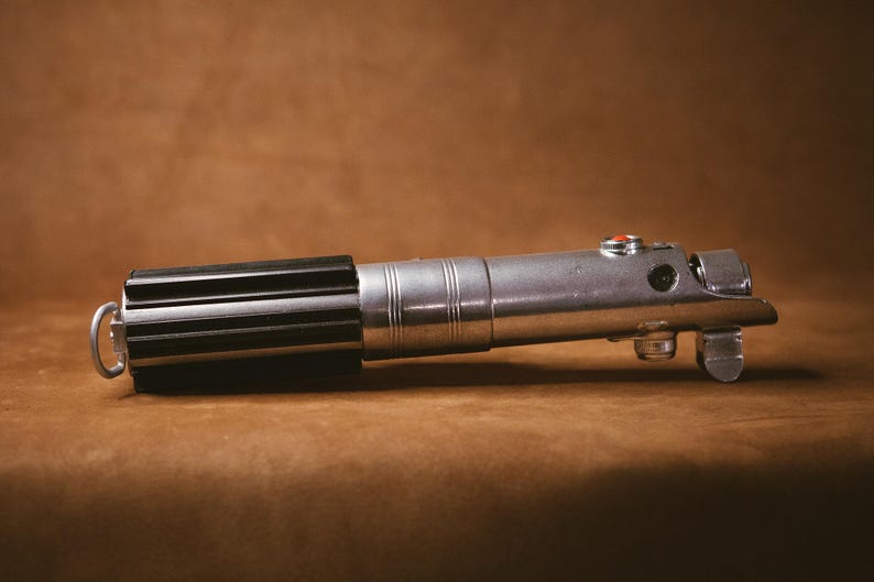 Luke Skywalker’s Lightsaber Hilt – 3D Printed, Airbrushed Chrome Finish ...