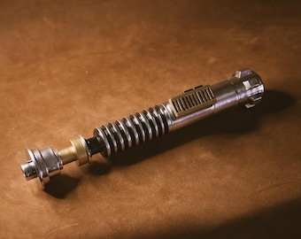 Obi-Wan Kenobi Lightsaber Replica | Custom Hand-Finished Display Prop | Star Wars Movie Inspired Collectible