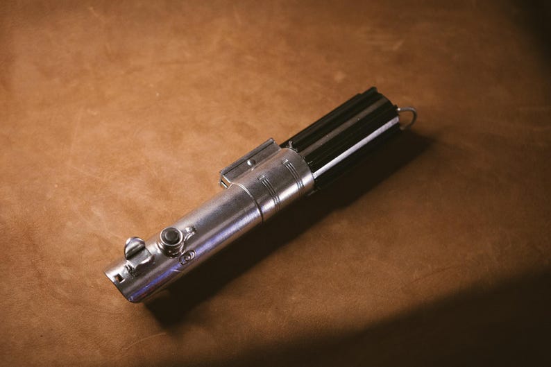 Luke Skywalker’s Lightsaber Hilt – 3D Printed, Airbrushed Chrome Finish ...