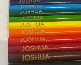 Personalised Crayola Coloured Pencils