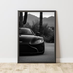 Aston Martin Poster, Aston Martin Print, Aston Martin Wall Art, Vintage Aston Martin, Luxury Car Wall Art, Sports Car Poster