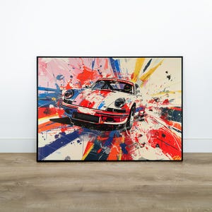 Vintage Car Poster, Vintage Car Print, Vintage Car Wall Art, Classic Car Wall Art, Old Car Poster, Iconic Car Poster, Vintage Sports Car