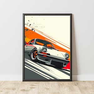 Vintage Car Poster, Vintage Car Print, Vintage Car Wall Art, Classic Car Wall Art, Old Car Poster, Iconic Car Poster, Vintage Sports Car