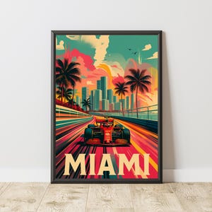 F1 USAGP Poster, F1 Rennstrecke Print, F1 Rennstrecke Print, Formel 1 Poster, Formel 1 Druck, Formel 1 Wandkunst, F1 Druck, F1 Poster