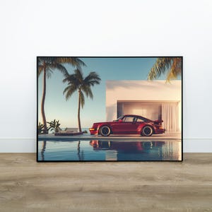 Vintage Car Poster, Vintage Car Print, Vintage Car Wall Art, Classic Car Wall Art, Old Car Poster, Iconic Car Poster, Vintage Sports Car