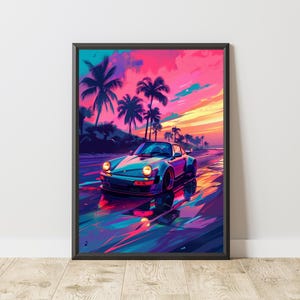 Vintage Car Poster, Vintage Car Print, Vintage Car Wall Art, Classic Car Wall Art, Old Car Poster, Iconic Car Poster, Vintage Sports Car