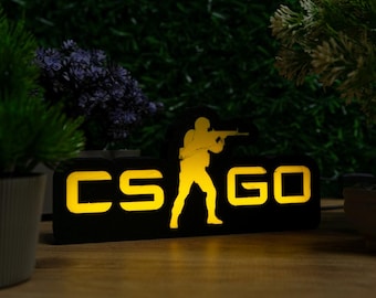 Boîte lumineuse LED personnalisée - Décoration de chambre alimentée par USB, éclairage de configuration de jeu unique et cadeau pour joueur