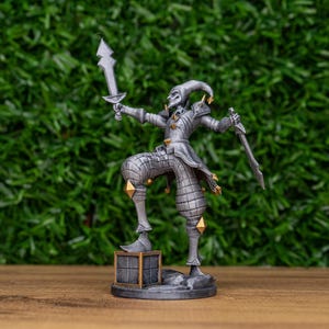 League of Legends Shaco, League of Legends Figurines, Lol Shaco - painted with metallic acrylic paint