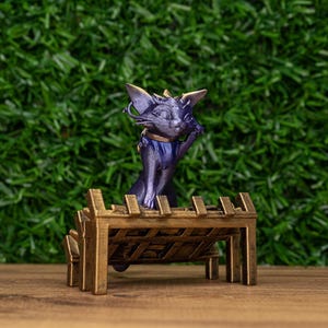 League of Legends Yuumi - League of Legends Figurines - Lol Yuumi- painted with metallic acrylic paint