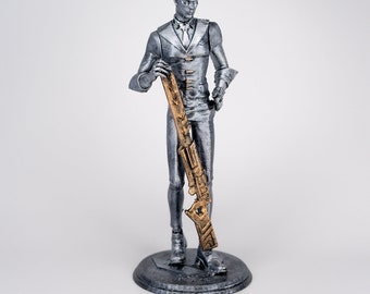 Valorant Figurines: Metallic Acrylic Paint Finish - Chamber