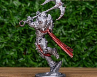 League of Legends Darius Figure: 3D Printed, Metallic Acrylic Paint