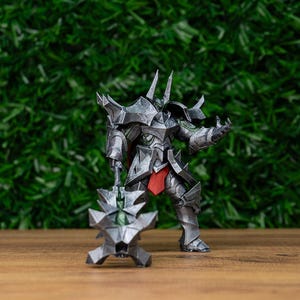 League Of Legends - Mordekaiser - League of Legends Figurines Morde - painted with metallic acrylic paint