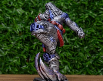 Udyr Figure: League of Legends 3D Printed Metallic Acrylic Paint