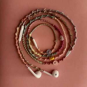 Custom Wired Earphones – Handmade Beaded & Charm Audio Accessories