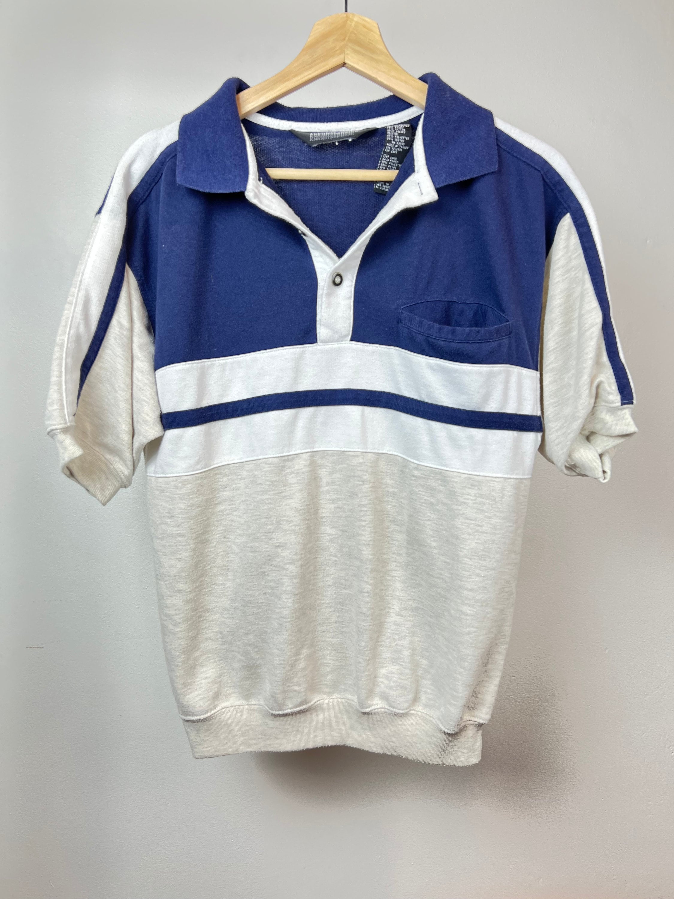 Online Vintage Store, 80's Men Polo Shirt