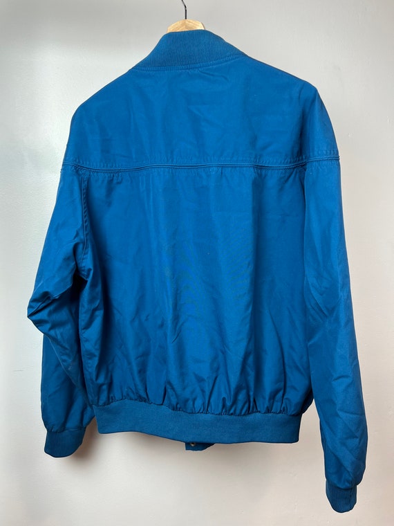 Vintage 90’s 80's bomber style jacket | Blue Retr… - image 4
