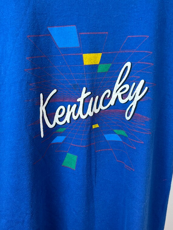 Vintage 80's Kentucky T-Shirt | Vintage Blue Kent… - image 4