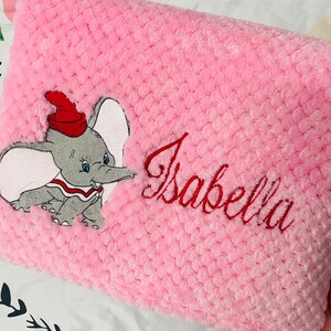 Dumbo Baby s Blanket Personalised Etsy