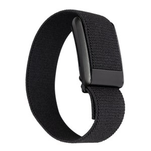 Bicep Band/Accessory Compatible with Whoop Strap Black