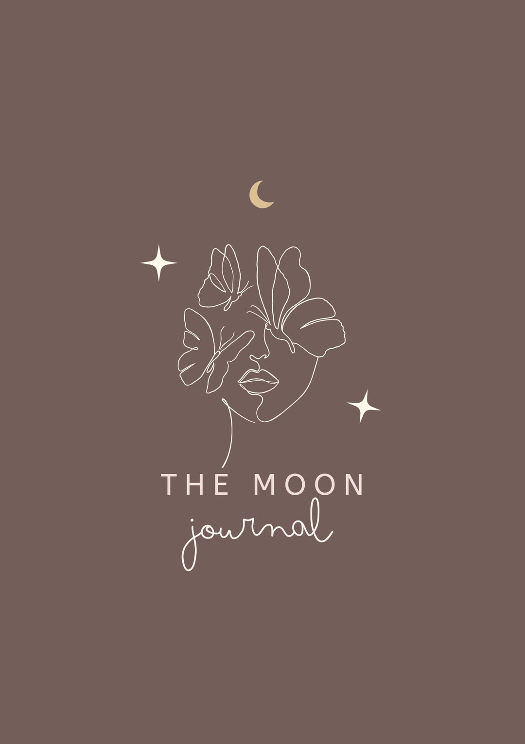 Printable Period Journaling the Moon Journal - Etsy