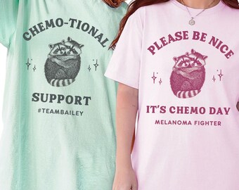 First Chemo Day Shirt, Chemotherapy T-shirt, Leukemia Support Squad, Custom Cancer Survivor Gift, Cute Matching Family Tee,  Comfort Colors®