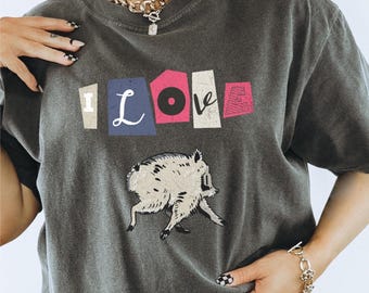 Jimothy the Racoon Shirt, Trendy Seattle Meme T-Shirt, Vintage Round King Top, Cottagecore Animal Apparel, Weirdcore Comfort Colors® Tee