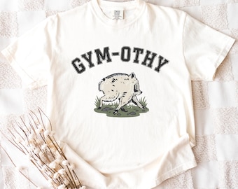 Jimothy the Racoon Shirt, Funny Weightlifter Gym T-Shirt, Viral Feral Legend Top, Trendy Gym Lover Apparel, Weirdcore Comfort Colors® Tee