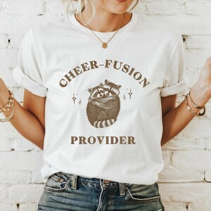 Trendy NICU Nurse Shirt, Funny Neonatal ICU Nurse Tee, Cheer-fusion Provider, Cute Matching Nicu Crew Group Shirt, New Nurse Graduation Gift