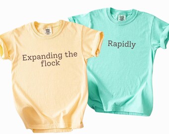 Easter Couples Pregnancy Announcement Shirt, Funny Christian Pregnancy Reveal Tee, Matching Mom Dad T-shirt, New Parents Comfort Colors®