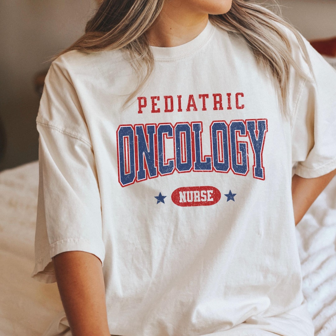 Personalized Oncology Nurse Shirt, Custom Retro Hematology Cancer Nurse ...