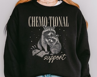 Trendy Oncology Nurse Sweatshirt, Chemo Support Tee, ONC Cancer Nurse Gift, Retro Registered BSN RN Crewneck, Matching Group Chemo Hoodie