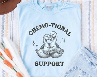 Spring Oncology Nurse Shirt, Cute Pastel Pediatric Cancer RN Tee, Silly Goose Radiologist Hematology Crew Matching T-shirt, Comfort Colors®