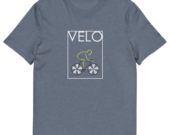 Men's Organic Cotton Cycling Graphic T-Shirt for Road Bike lovers Sustainable fashion, Vegan Friendly Graphic Tee, Fathers day gift