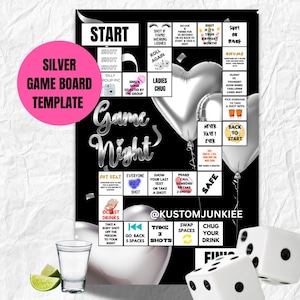 Silver Game Board