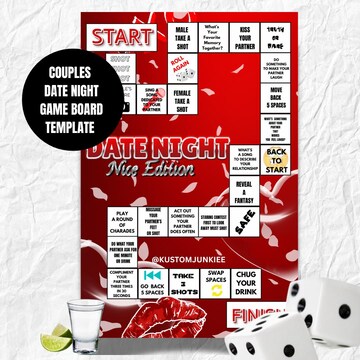 Date Night Game Board (NICE EDITION)